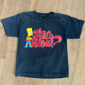 2014 the‎ Simpsons bart t shirt size small